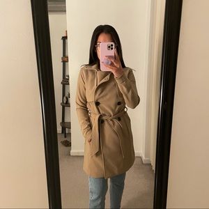 Abercrombie Drapey Trench Coat